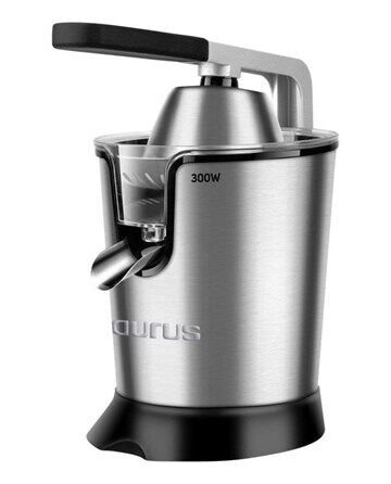 Taurus Easy Press 300 - citrus press - stainless steel/black Taurus Easy Press 300 - citrus press - stainless steel/black