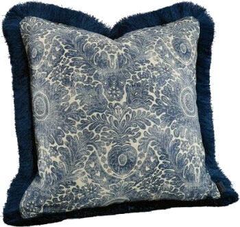 Artwood Medina putetrekk frynser flower indigo Artwood Medina putetrekk frynser flower indigo