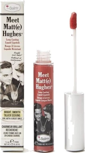 Thebalm Meet Matte Hughes langvarig flytende leppestift Honest 7,4 ml