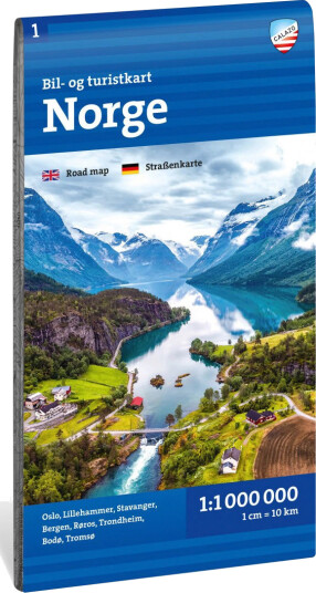 Bilog turistkart Norge Bilog turistkart Norge