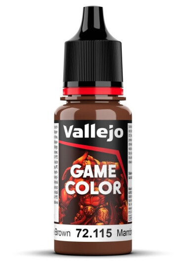 Vallejo 72.115 Brun Acryl Maling Væske 18 Ml 1 Stykker