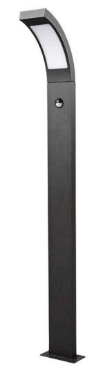 Lucande LED-pullertlampe med sensor Juvia i aluminium Lucande LED-pullertlampe med sensor Juvia i aluminium