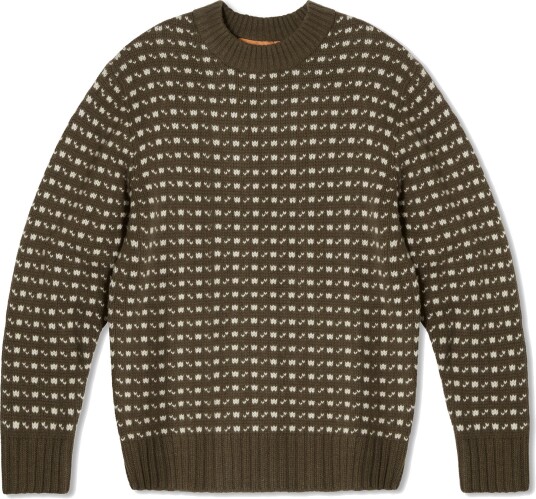 Garphyttan Women"s Fisherman Sweater Brown M