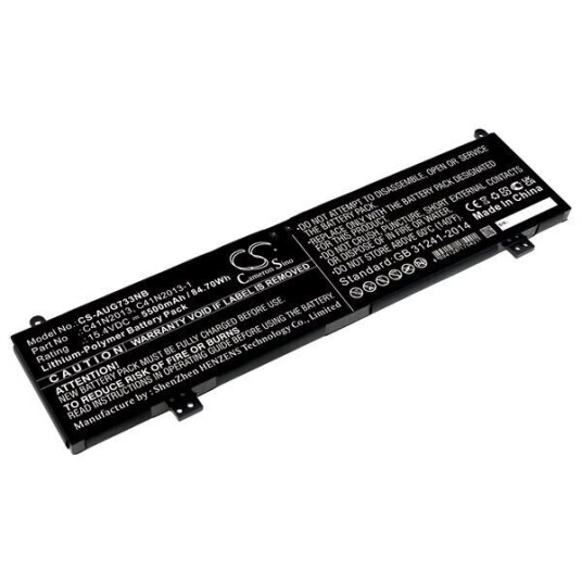 Asus TUF FX707ZM batteri (5500 mAh 15.4 V, Sort)