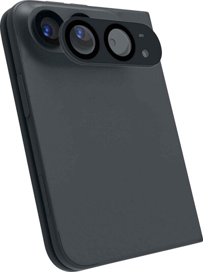 Celly - Kamerabeskyttelse Camerapro iphone Ultra Dark Silver - Svart