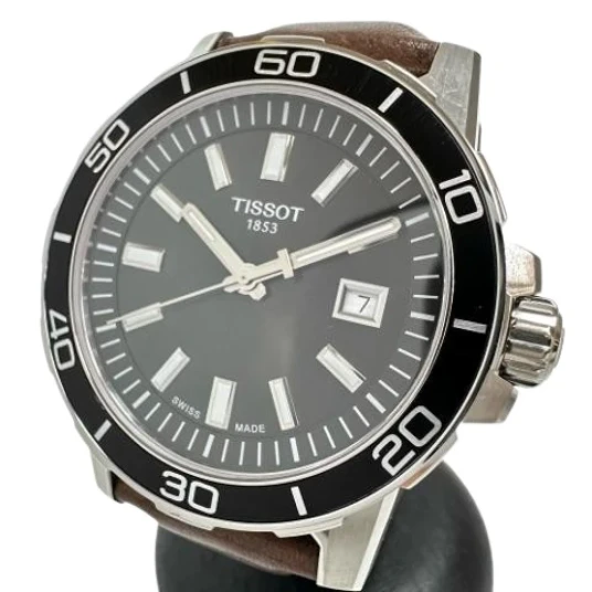 Tissot Pre-Owned Herre Pre-owned Svart
