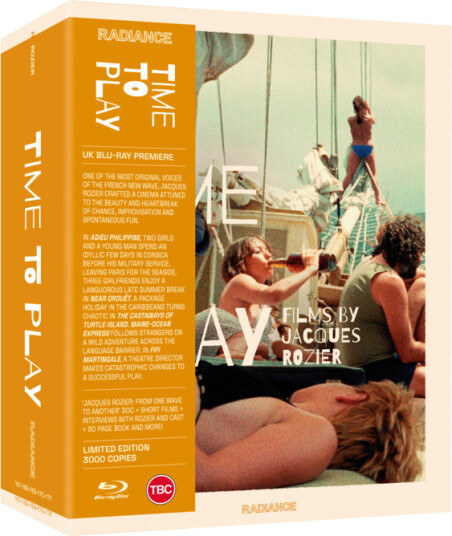 Time to Play: Films by Jacques Rozier Bluray