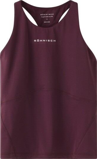 Röhnisch Jacquard Tank Burgunder XXXL