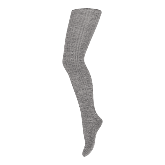 MpDenmark Juno Ull Strømpebukse Grey Melange