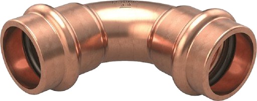 Maxipro Bøjning 90 7/8"" Kobberpress 48 Bar Pose Á 3 Stk Indvendig Indvendig