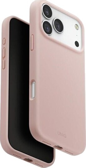 UNIQ Lino MagClick Deksel for iPhone 17 Pro Max - Rosa
