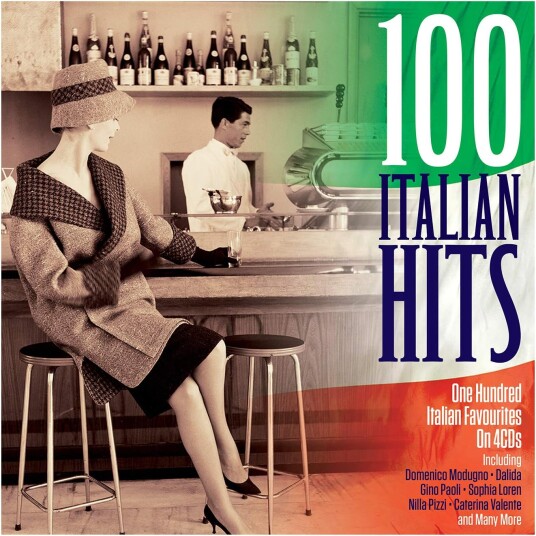 Diverse Artister  100 Italian Hits  CD