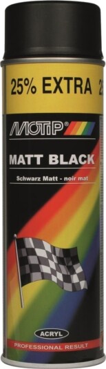 Motip Svart matt 04006 Motip Svart matt 04006