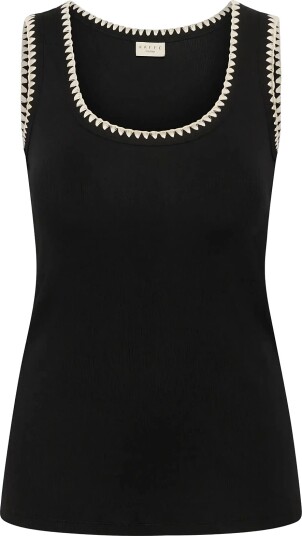 Kaffe Curve Kccarina Tank Top   Black   L