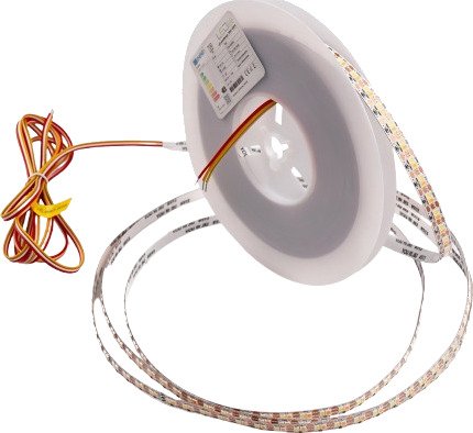 Ledlife 10m 9W/m CCT LED strip RA95 24V DC 400 LED pr. meter 8mm bred 2m kabel Kulør : CCT Varm til Kald Hvit Ledlife 10m 9W/m CCT LED strip RA95 24V DC 400 LED pr. meter 8mm bred 2m kabel Kulør : CCT Varm til Kald Hvit