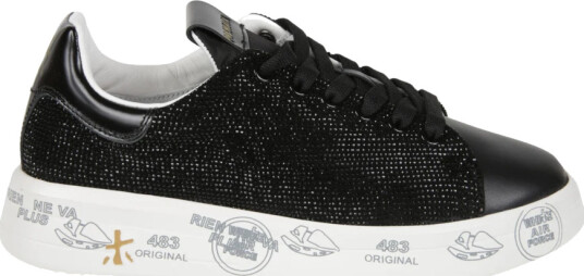 Premiata Dame Sko Svart 38 EU,