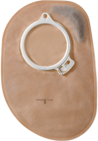 Coloplast Assura 12354 Assura Pluss 2 delt lukket pose Midi 40 mm ring beige 30 stk.