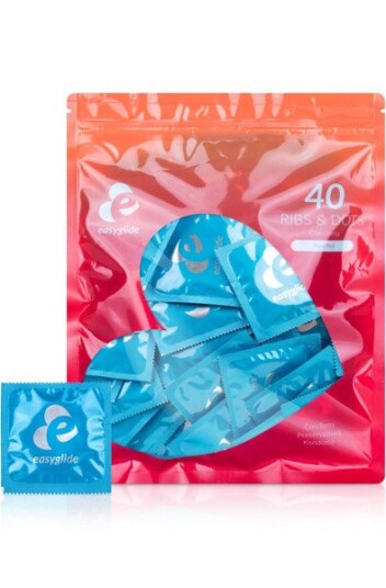 Ribs & Dots Condoms 40-pack
