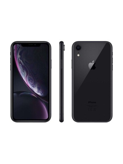 Apple iPhone XR 256GB Svart Mobiltelefon med iOS