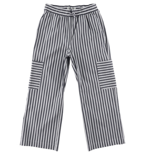 Sofie Schnoor Jenter Bukser   Dark Grey Striped   Sofie Schnoor   8 år (128)   Bukser   bomull Grå Hvit