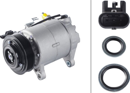 AC-kompressor HELLA 8FK 366 201-881