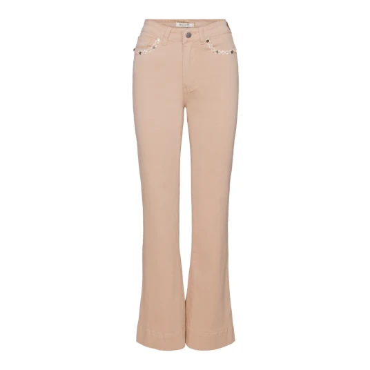 Haust Collection Dame Jeans Beige XS