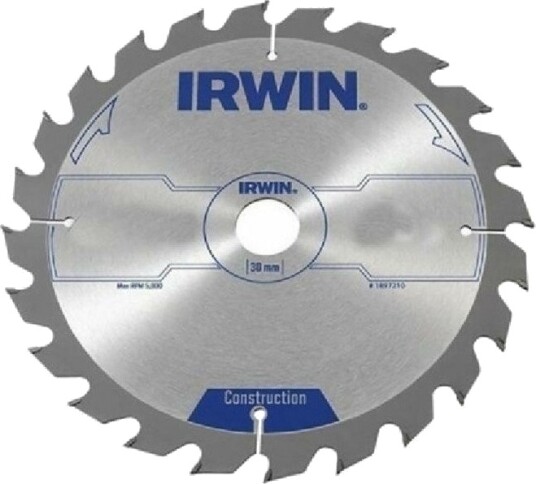 Irwin 1907698 Sirkelsagblad - 160mm x 30mm, 24 tenner (ATB)