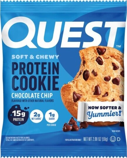 Quest Protein Kjeks Chocolate Chip 59 g