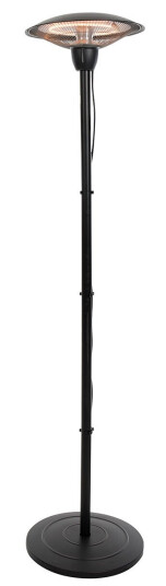 Sunred BAR 1500S Barcelona terrassevarmer 1500W Sort