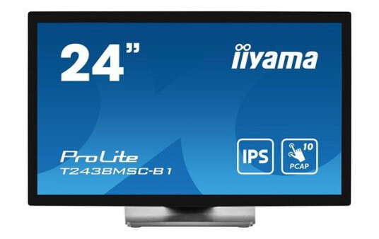 iiyama ProLite 24" LED Berøringsskjerm 1920x1080 IPS Matt Svart iiyama ProLite 24" LED Berøringsskjerm 1920x1080 IPS Matt Svart