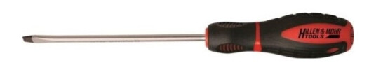 Dedra Slotted Screwdriver 8X175mm, S2 Steel, 3-Material Handle