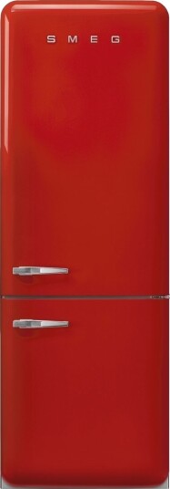 Smeg Retro 50" Kombiskap FAB38RRD6 med Fresh-sone Rød Smeg Retro 50" Kombiskap FAB38RRD6 med Fresh-sone Rød
