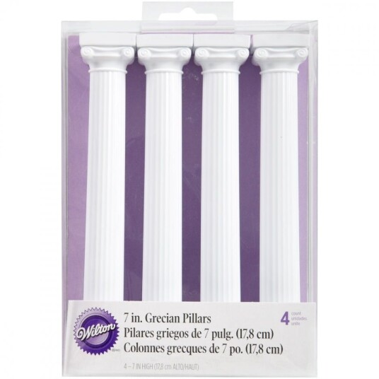 Wilton Greske Pilarer 17,8cm Pk/4 | Slikkepott.No