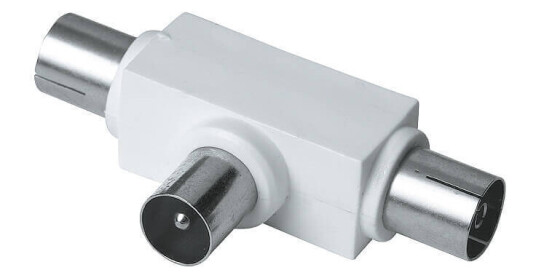Hama EXXTER 2-veis Antennesplitter med Hane-2xHona for Videotilbehør Hama EXXTER 2-veis Antennesplitter med Hane-2xHona for Videotilbehør