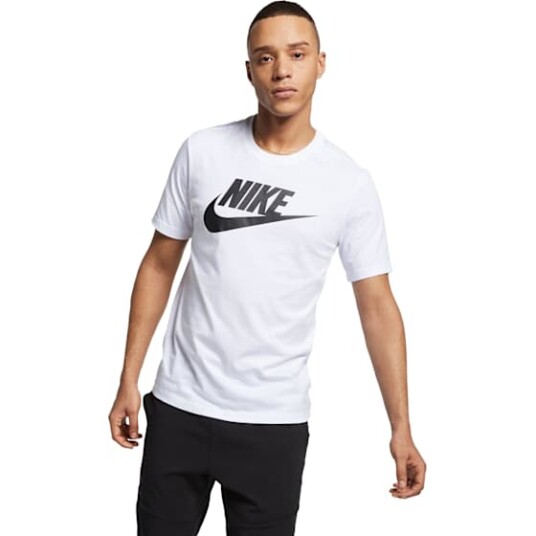 Nike Sportswear T Shirt White/Black S