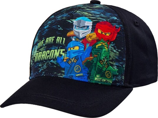LEGO kidswear Lwagan 308 - Cap - Black - 50-52