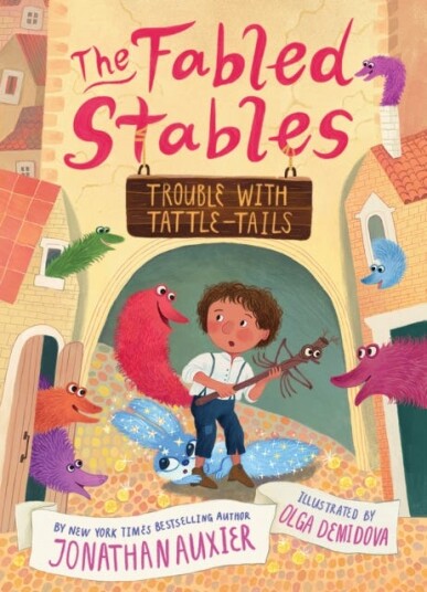Trouble With Tattle-Tails (The Fabled Stables Book #2) Av Jonathan Auxier