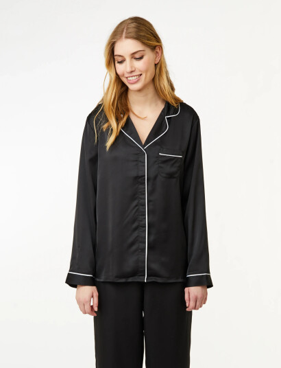 CCDK Copenhagen Josephine Pajamas Shirt Black XS CCDK Copenhagen Josephine Pajamas Shirt Black XS