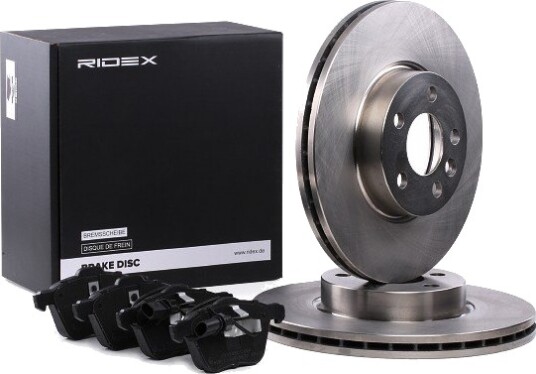 Bremseskiver og -klosser RIDEX 3405B0294