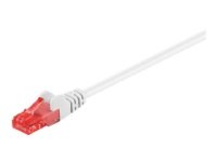 MicroConnect - Nettverkskabel - RJ-45 (hann) til RJ-45 (hann) - 25 cm - 6 mm - UTP - CAT 6 - rund, uten hindringer, flertrådet - hvit MicroConnect - Nettverkskabel - RJ-45 (hann) til RJ-45 (hann) - 25 cm - 6 mm - UTP - CAT 6 - rund, uten hindringer, flertrådet - hvit