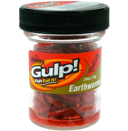 Berkley Gew Rdw Gulp Extrd Earthworm Red Wglr Qm