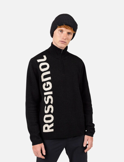 ROSSIGNOL Signature Hz Sweater - Black - S ROSSIGNOL Signature Hz Sweater - Black - S