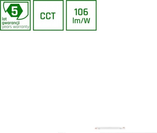 60cm 17W SYSTEM SHIFT CCT skinnespot til 48V 1800lm RA90 IP20 hvit 48V DC Dimbar : Ikke dimbar Kulør : CCT Varm til Kald Hvit