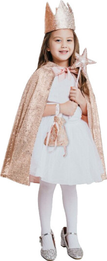 Rosa Prinsesse kappesett 7-8 år 120-130 cm Rosa Prinsesse kappesett 7-8 år 120-130 cm