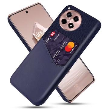OnePlus 12R/Ace 3 KSQ Deksel med Kort Lomme Blå