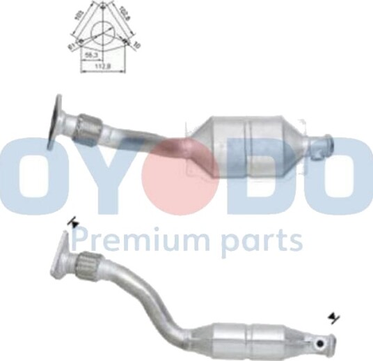 Katalysator Oyodo 10N0059-OYO