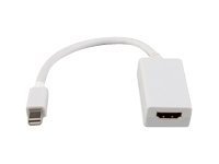 MicroConnect - Adapterkabel - Mini DisplayPort hann til HDMI hunn - 15 cm