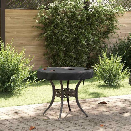  Utendørs Bordtrekk Svart 62 x 62 x 10 cm 210D stoff