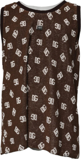 Dolce & Gabbana Herre Topper Brun L,
