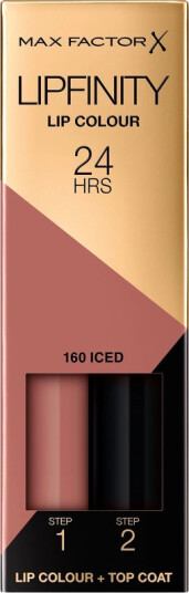 Max Factor Lipfinity 2-step Long Lasting Lipstick 2,3 ml 160 Iced